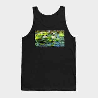 Pond with waterlilies Tank Top